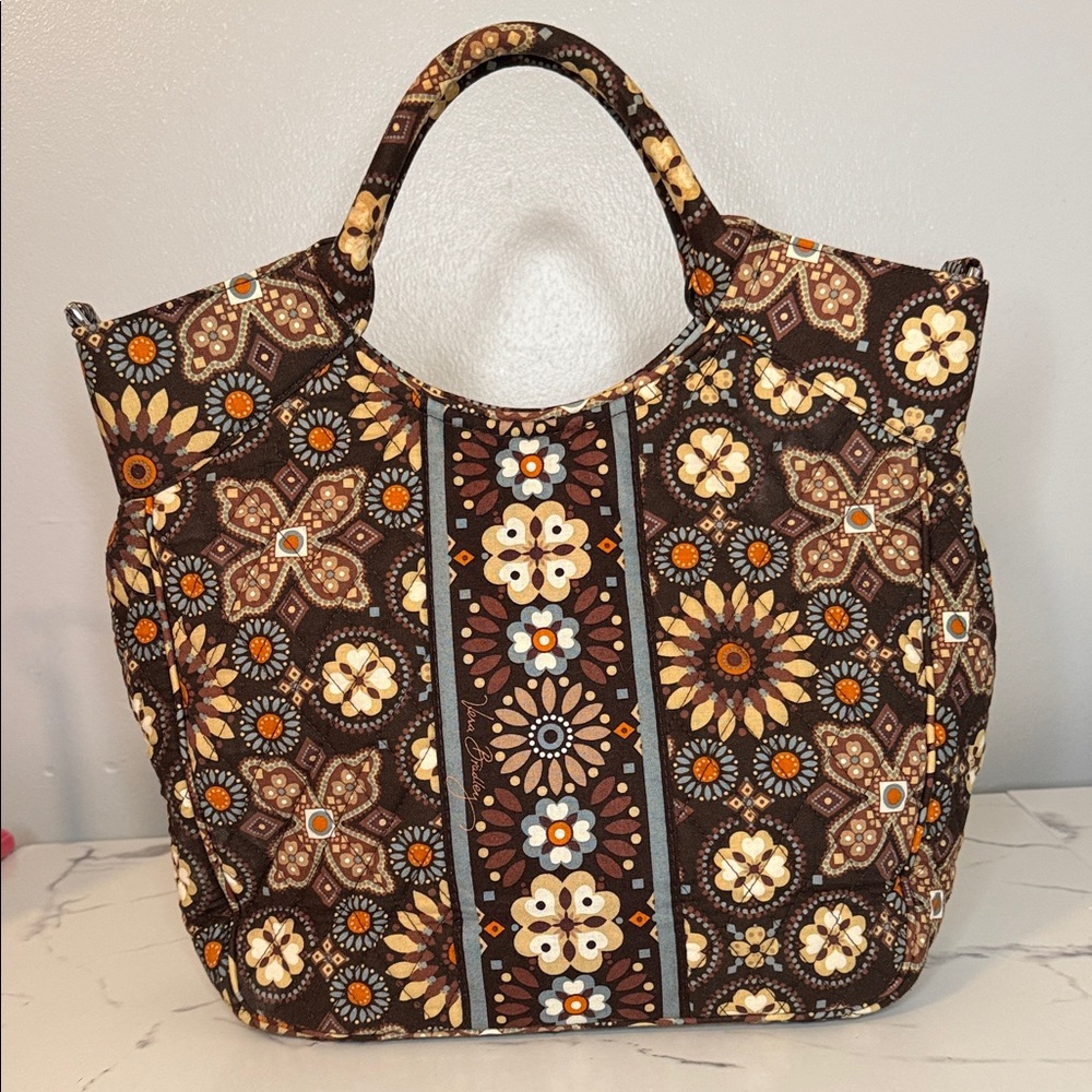 Vera Bradley Women’s Canyon Abby Quilted Crossbody Tote